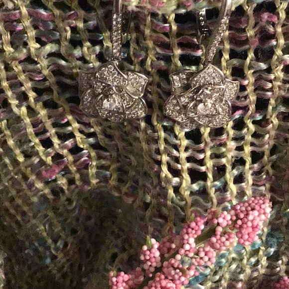 Rose Earrings - Picture 9 of 11